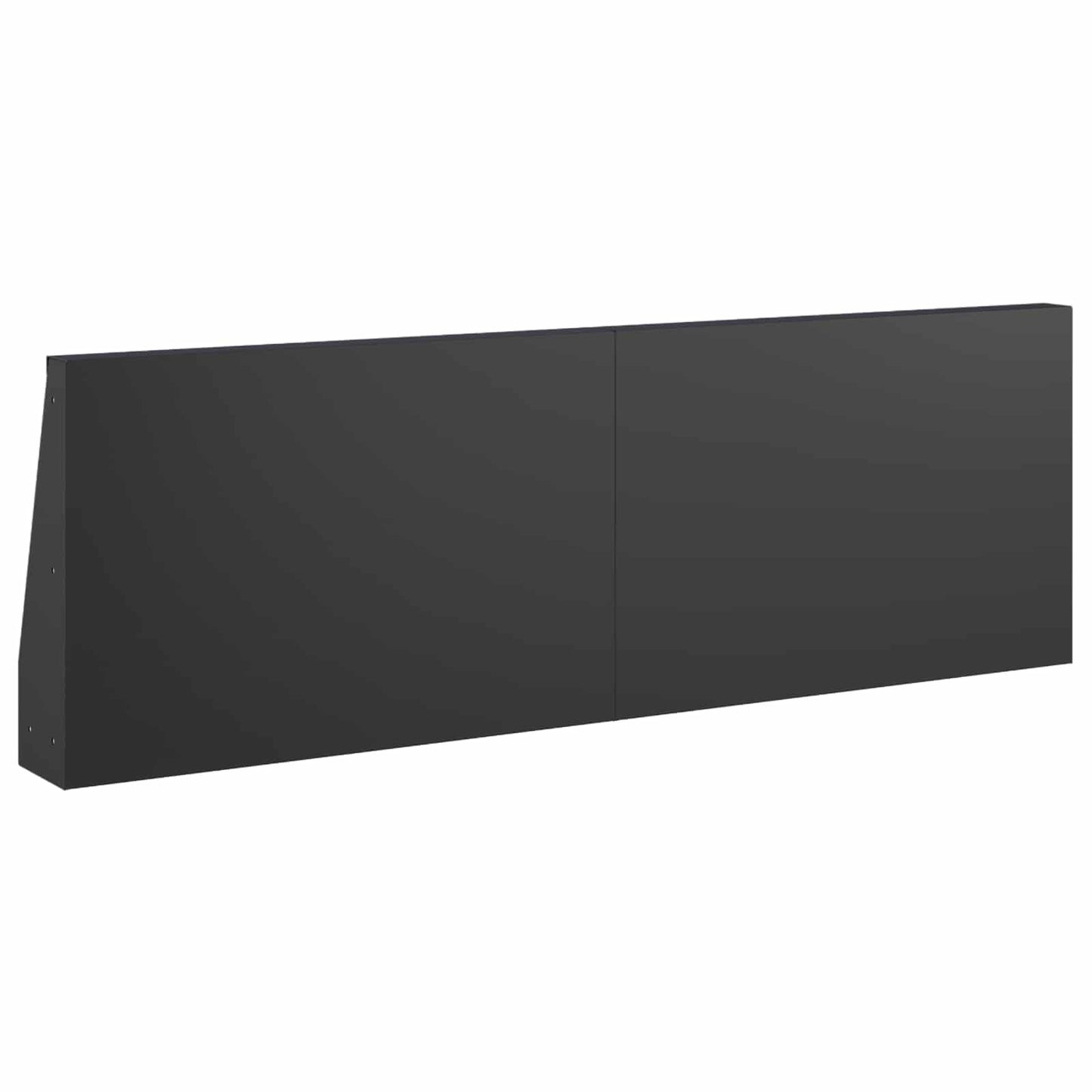 Retaining Wall 6 pcs 60 x 12 x 40 cm Steel Black