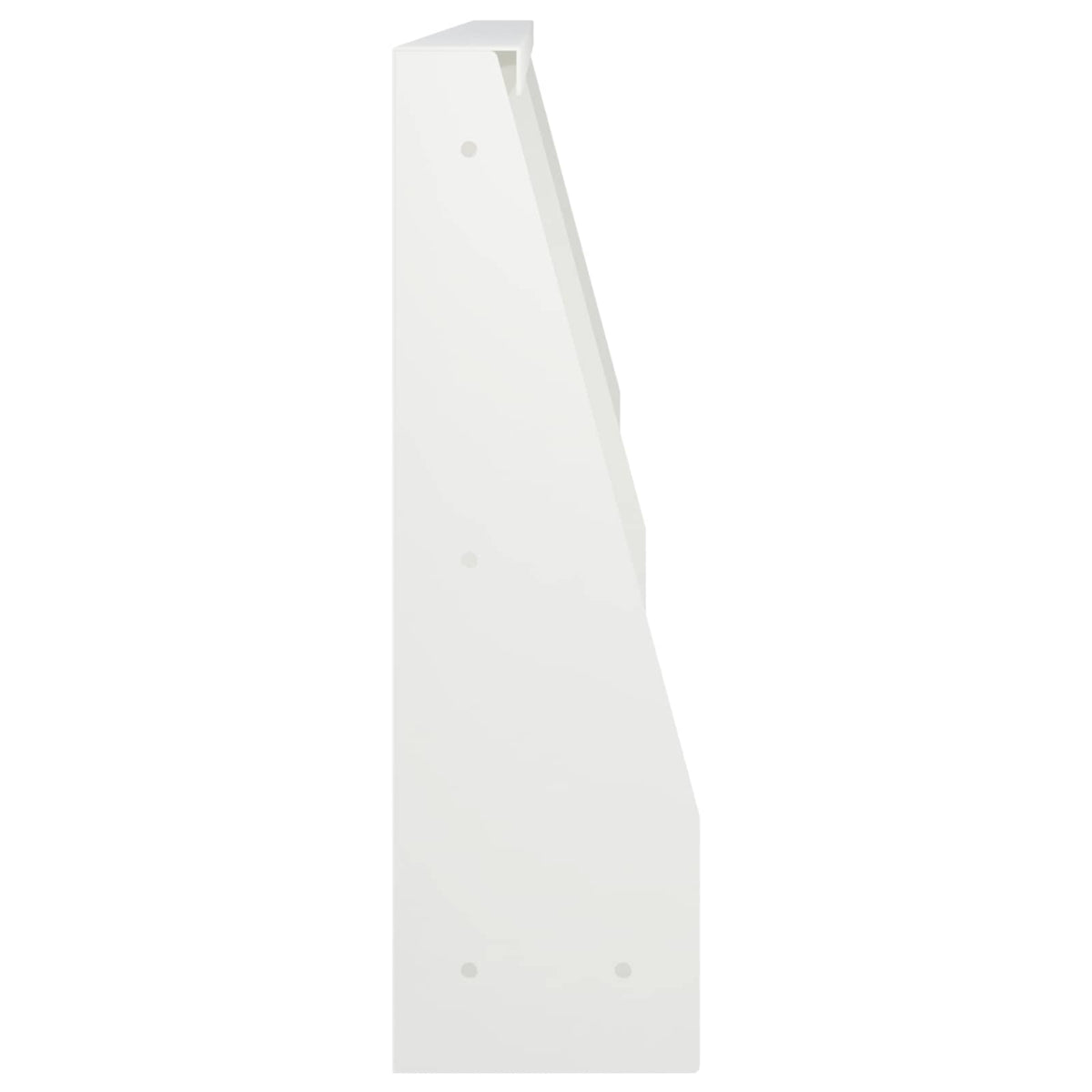 Retaining Wall 6 pcs 60 x 12 x 40 cm Steel White