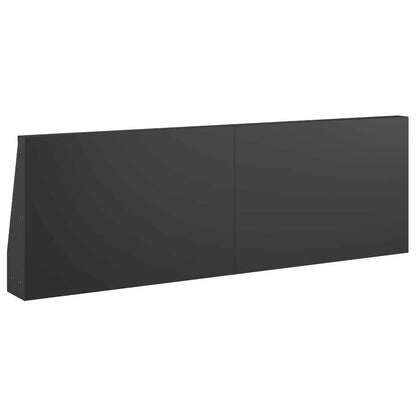 Retaining Wall 6 pcs 60 x 12 x 50 cm Steel Black