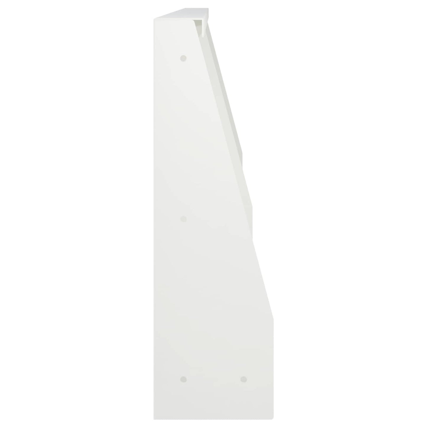 Retaining Wall 6 pcs 60 x 12 x 50 cm Steel White