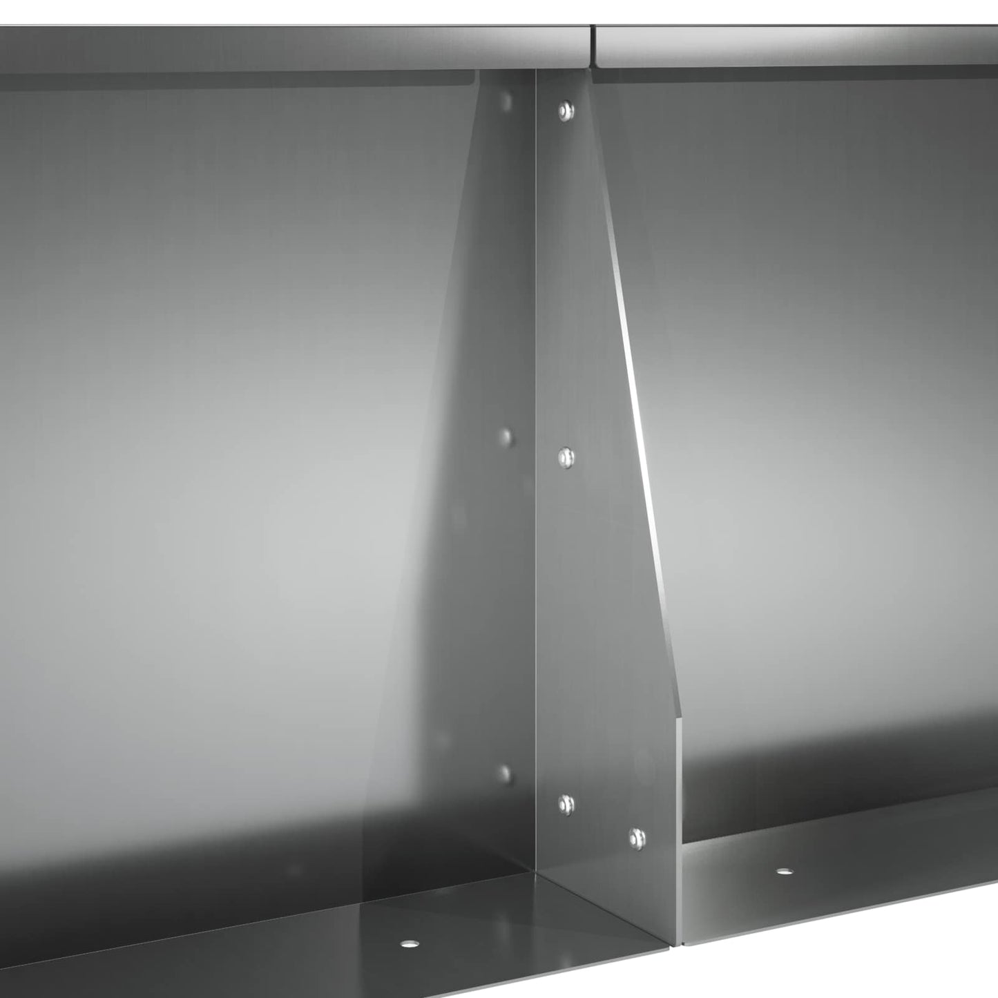 Retaining Wall 4 pcs 100 x 100 x 30 cm Galvanised Steel Silver