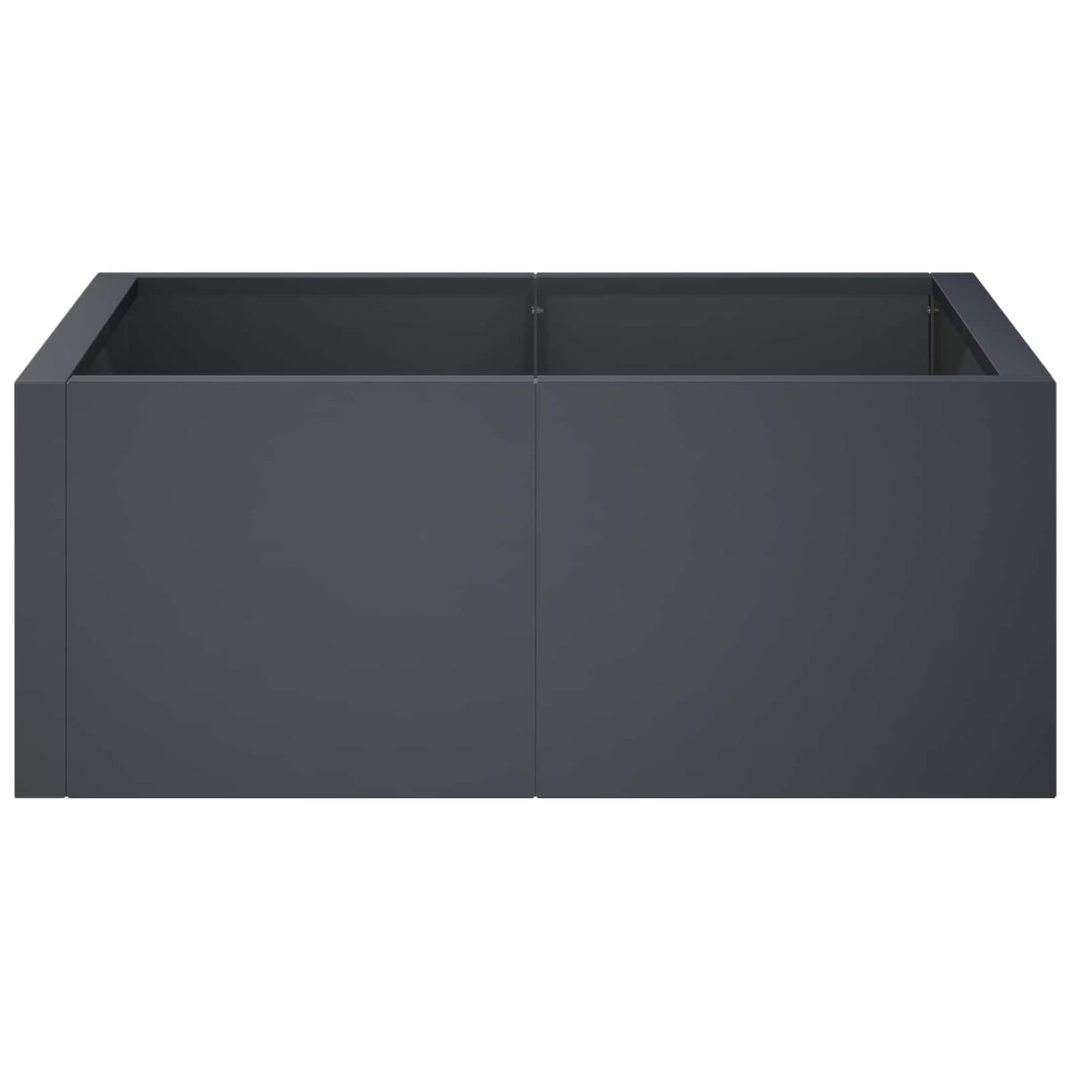 Retaining Wall 4 pcs 100 x 100 x 40 cm Steel Anthracite