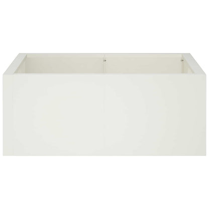 Retaining Wall 4 pcs 100 x 100 x 50 cm Steel White