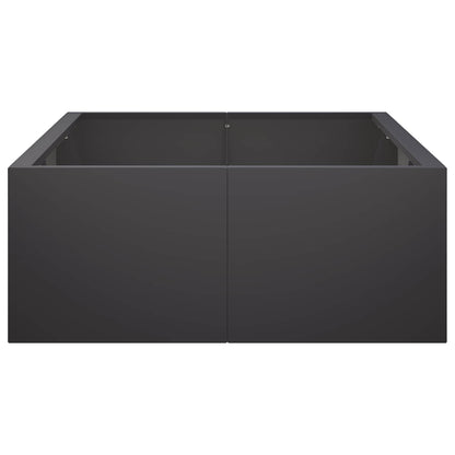 Retaining Wall 6 pcs 200 x 100 x 30 cm Steel Black
