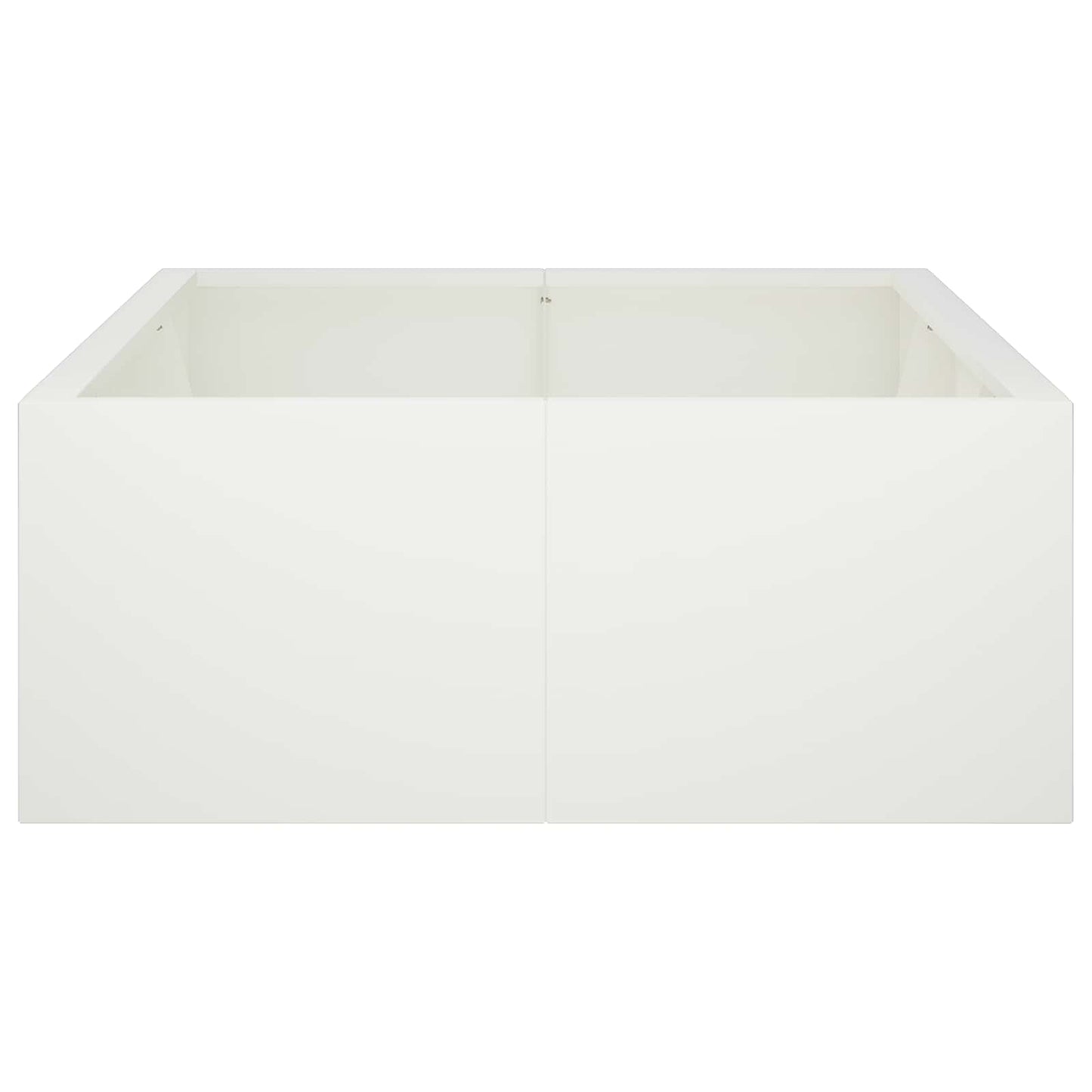 Retaining Wall 6 pcs 200 x 100 x 30 cm Steel White