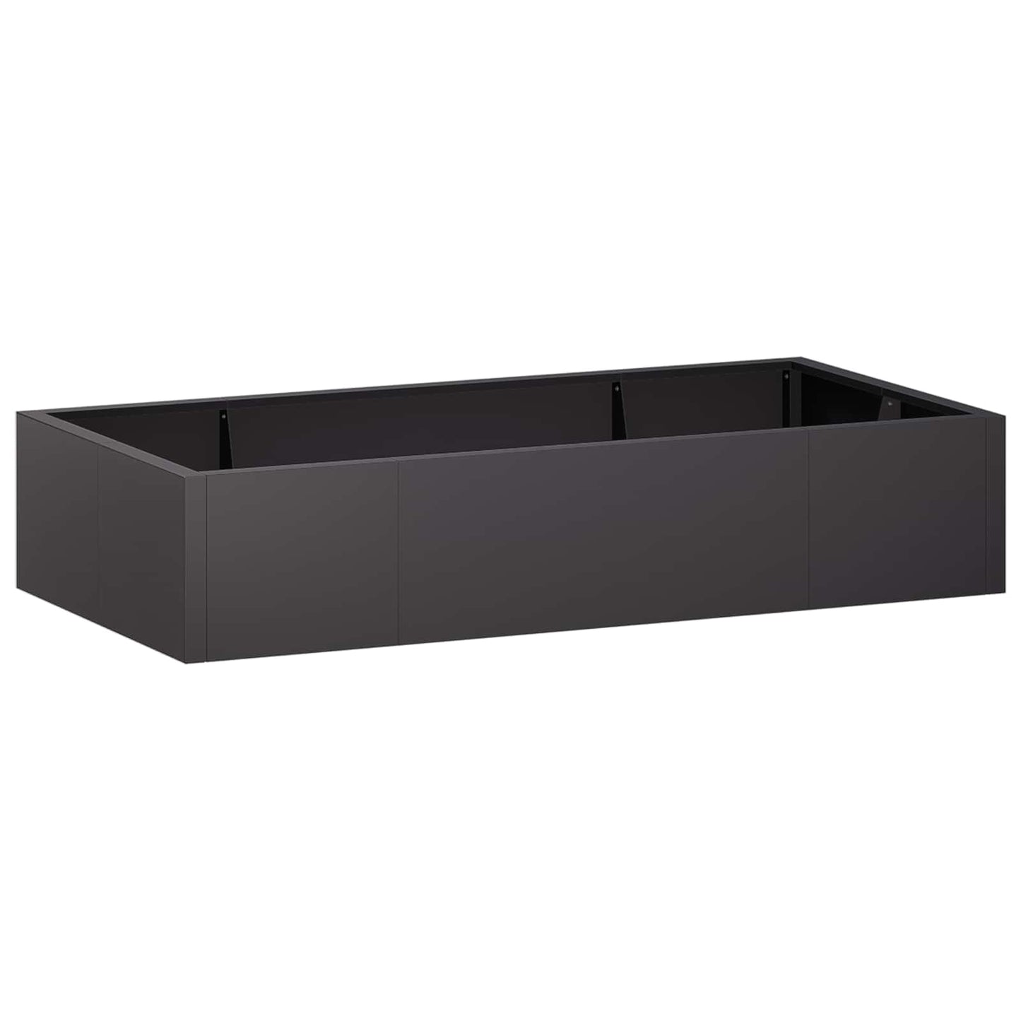 Retaining Wall 6 pcs 200 x 100 x 40 cm Steel Black