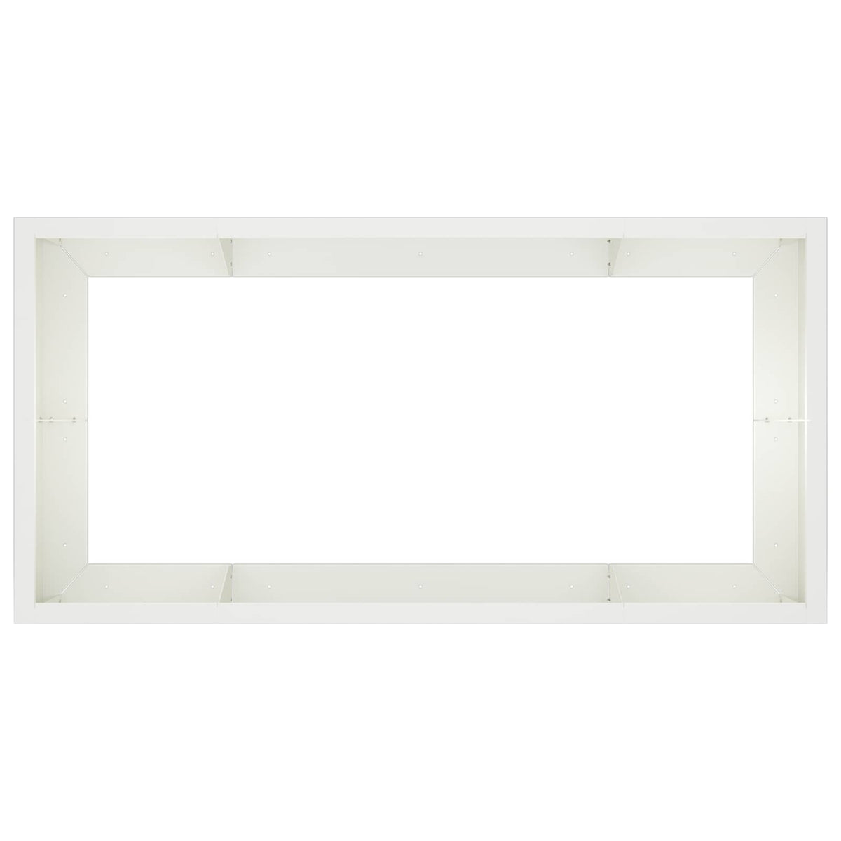 Retaining Wall 6 pcs 200 x 100 x 40 cm Steel White