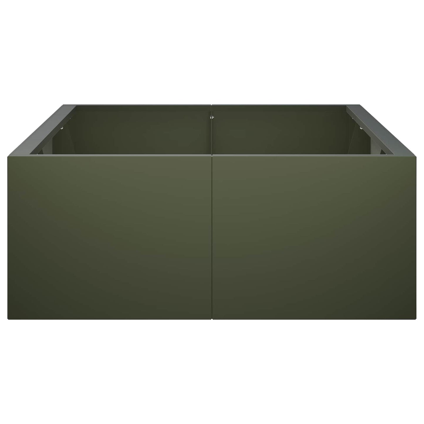 Retaining Wall 6 pcs 200 x 100 x 40 cm Steel Olive Green