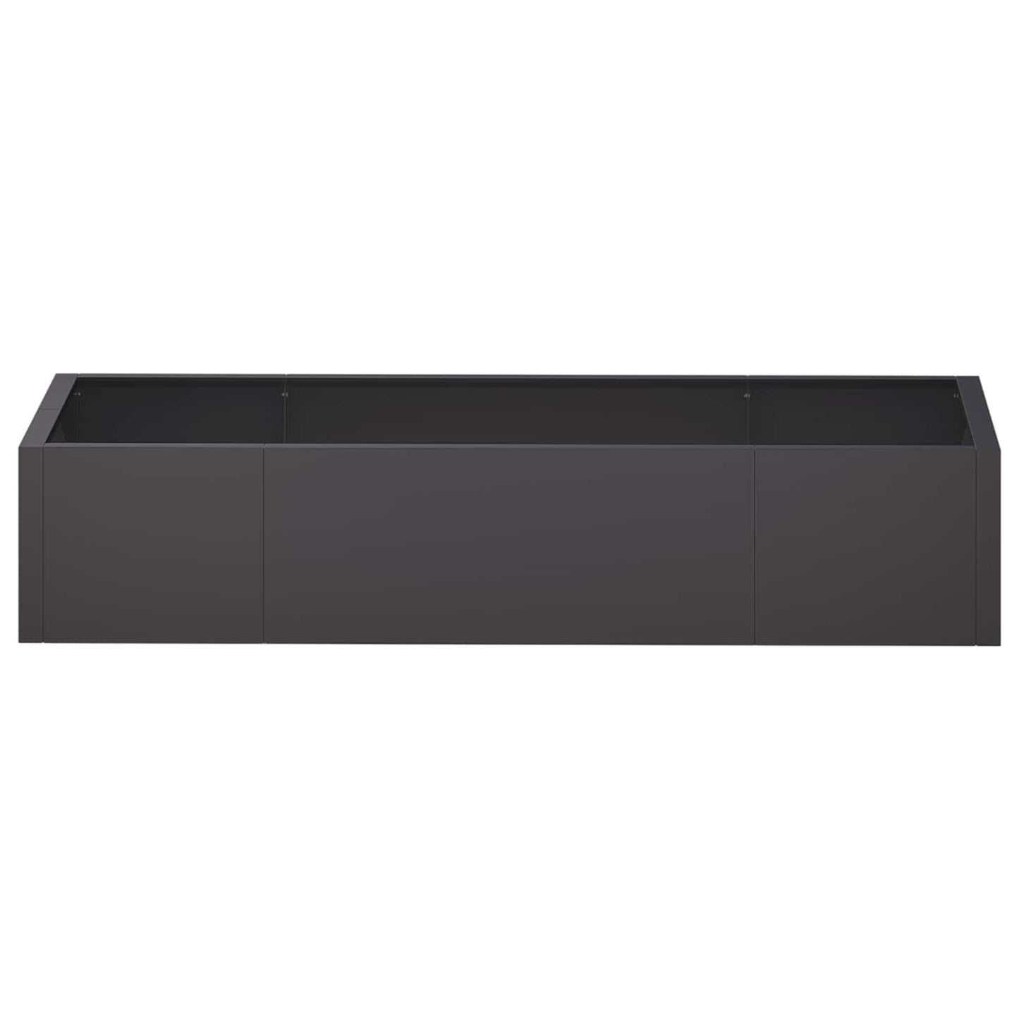 Retaining Wall 6 pcs 200 x 100 x 50 cm Steel Black