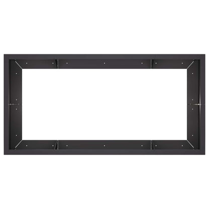 Retaining Wall 6 pcs 200 x 100 x 50 cm Steel Black