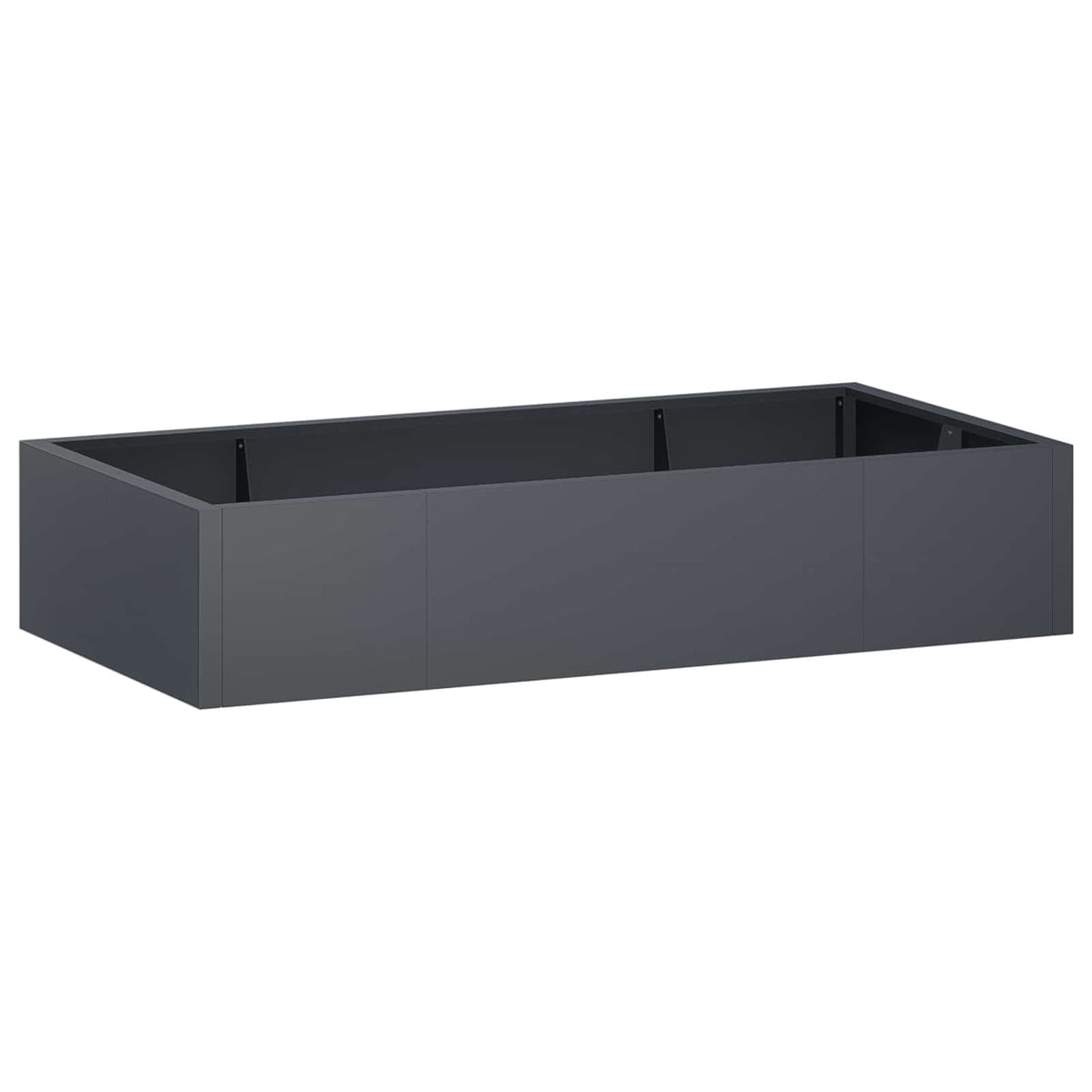 Retaining Wall 6 pcs 200 x 100 x 50 cm Steel Anthracite