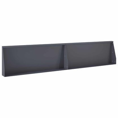 Retaining Wall 6 pcs 200 x 100 x 50 cm Steel Anthracite