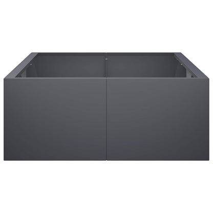 Retaining Wall 6 pcs 200 x 100 x 50 cm Steel Anthracite
