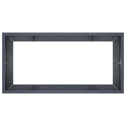 Retaining Wall 6 pcs 200 x 100 x 50 cm Steel Anthracite