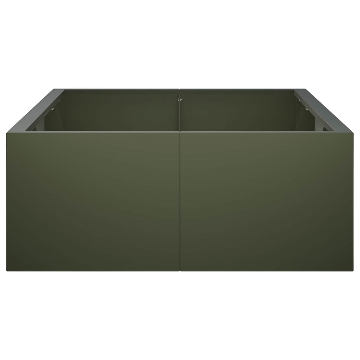 Retaining Wall 6 pcs 200 x 100 x 50 cm Steel Olive Green