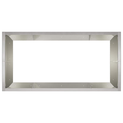 Retaining Wall 6 pcs 200 x 100 x 50 cm Stainless Steel Silver