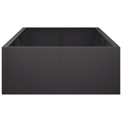 Retaining Wall 8 pcs 300 x 100 x 30 cm Steel Black