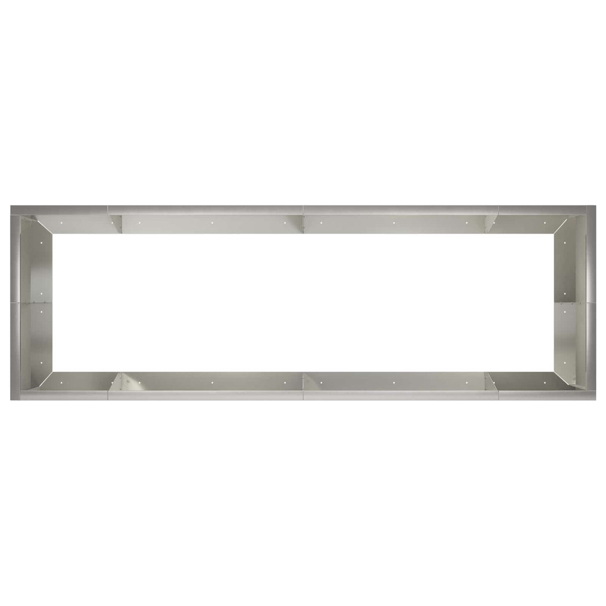 Retaining Wall 8 pcs 300 x 100 x 30 cm Stainless Steel Silver
