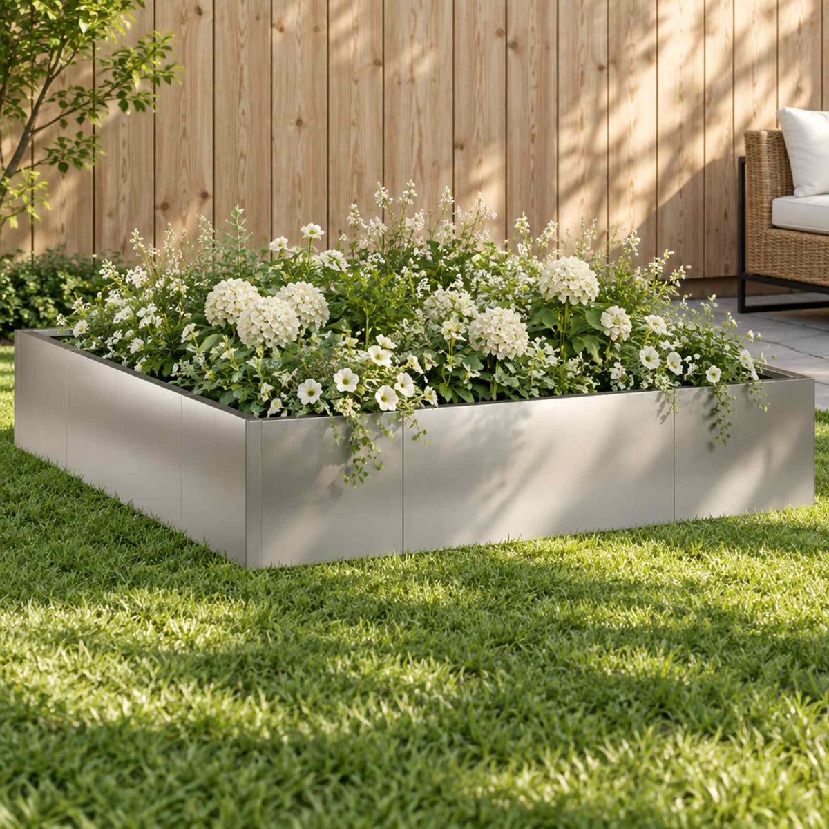 Retaining Wall 8 pcs 300 x 100 x 50 cm Galvanised Steel Silver