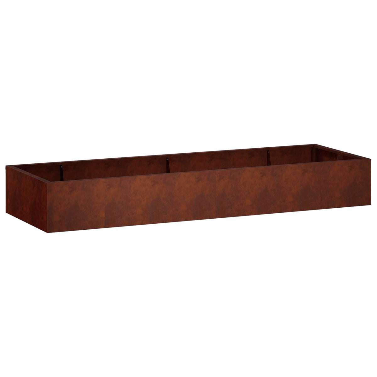 Retaining Wall 8 pcs 300 x 100 x 50 cm Weathering Steel Rusty