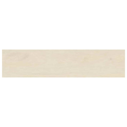 Stair Tread 8 pcs 120 x 30 x 2 cm White Solid Oak Wood