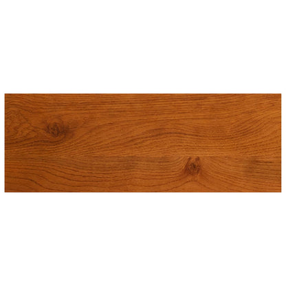 Stair Tread 8 pcs 80 x 25 x 2 cm Brown Solid Oak Wood