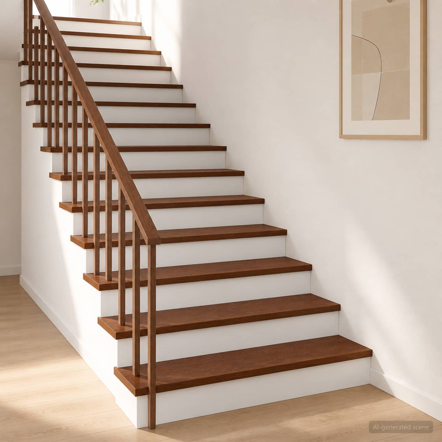 Stair Tread 8 pcs 80 x 25 x 2 cm Dark Brown Solid Oak Wood