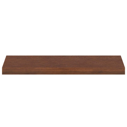 Stair Tread 8 pcs 80 x 30 x 2 cm Dark Brown Solid Oak Wood