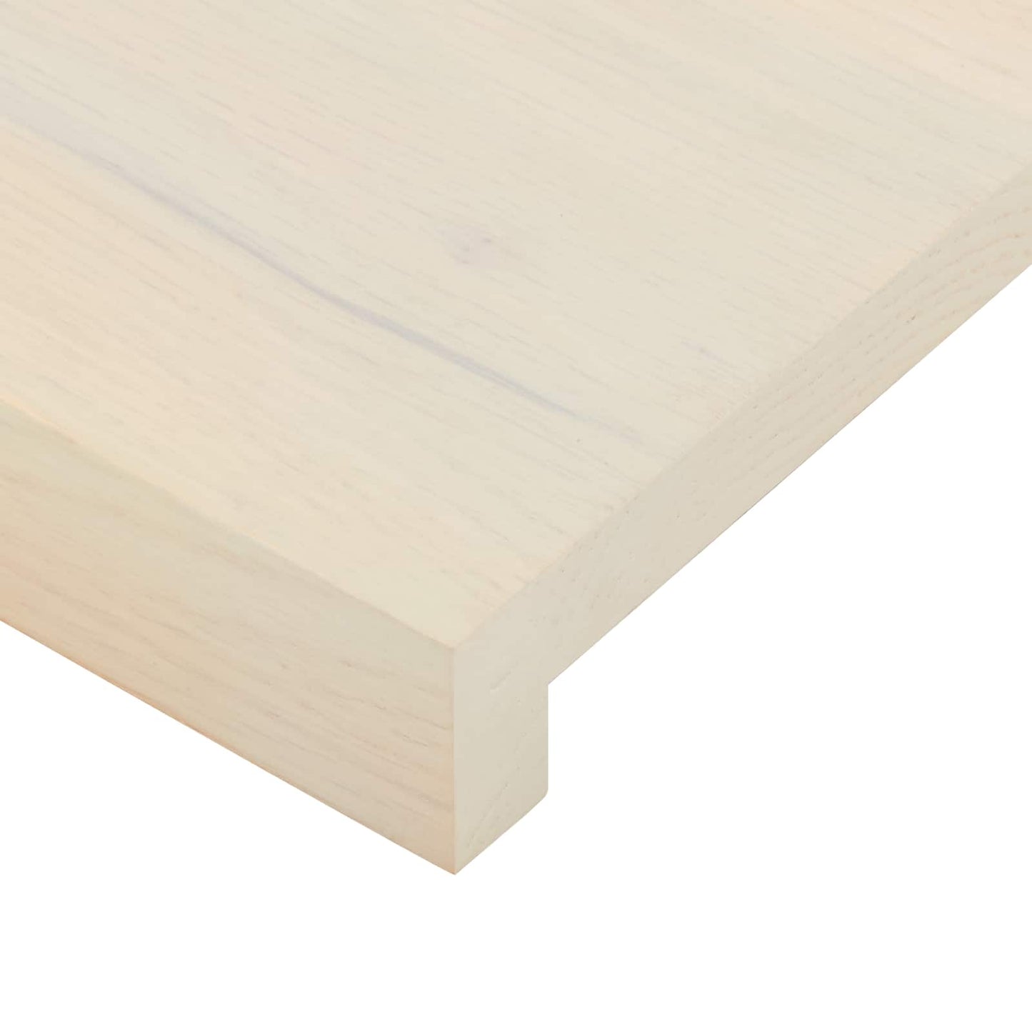 Stair Tread 12 pcs 120 x 30 x 2 cm White Solid Oak Wood