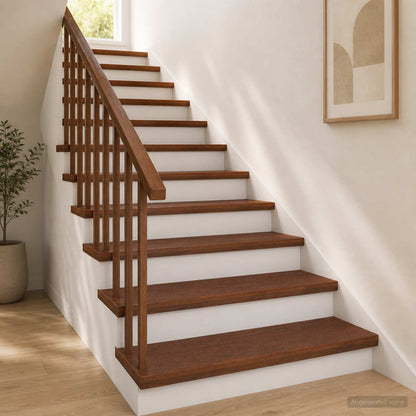 Stair Tread 12 pcs 90 x 25 x 2 cm Dark Brown Solid Oak Wood