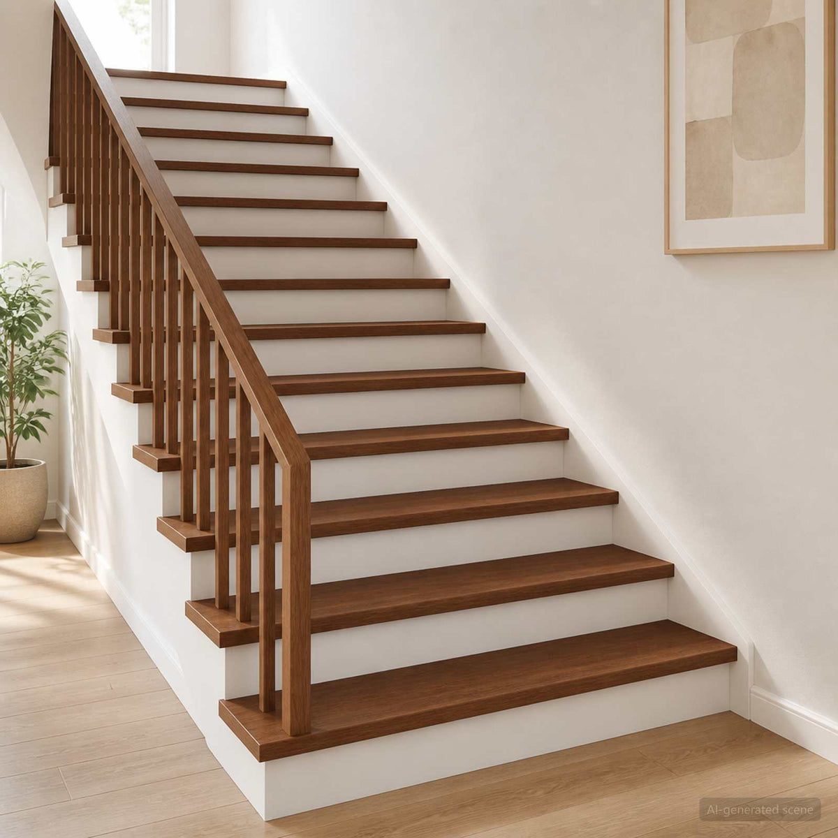 Stair Tread 12 pcs 120 x 30 x 2 cm Dark Brown Solid Oak Wood