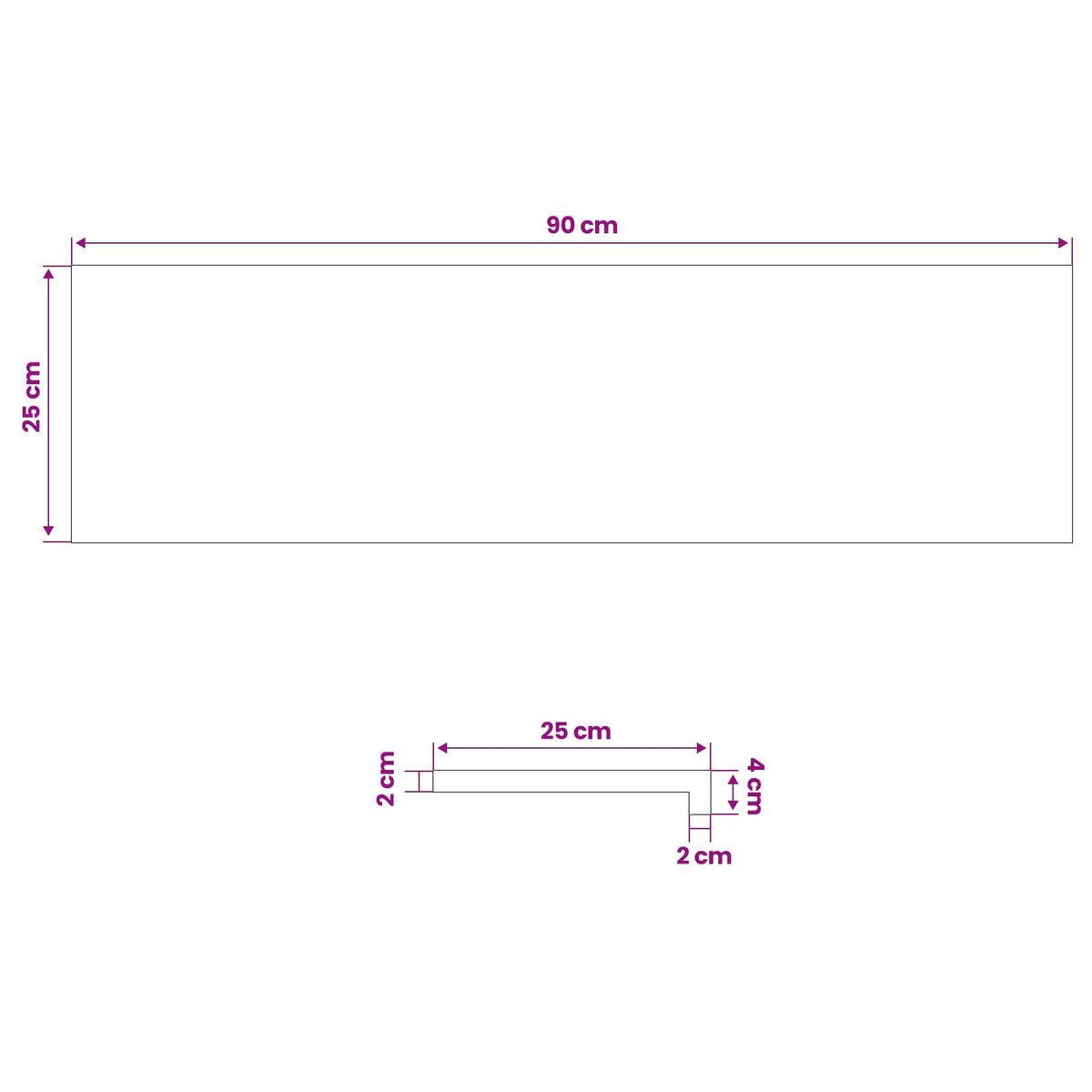 Stair Tread 16 pcs 90 x 25 x 2 cm White Solid Oak Wood