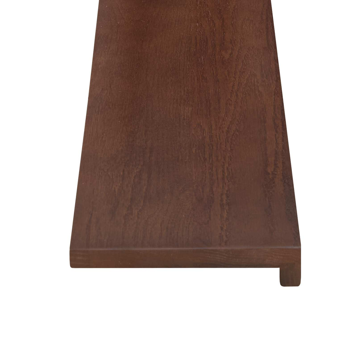 Stair Tread 20 pcs 90 x 25 x 2 cm Dark Brown Solid Oak Wood