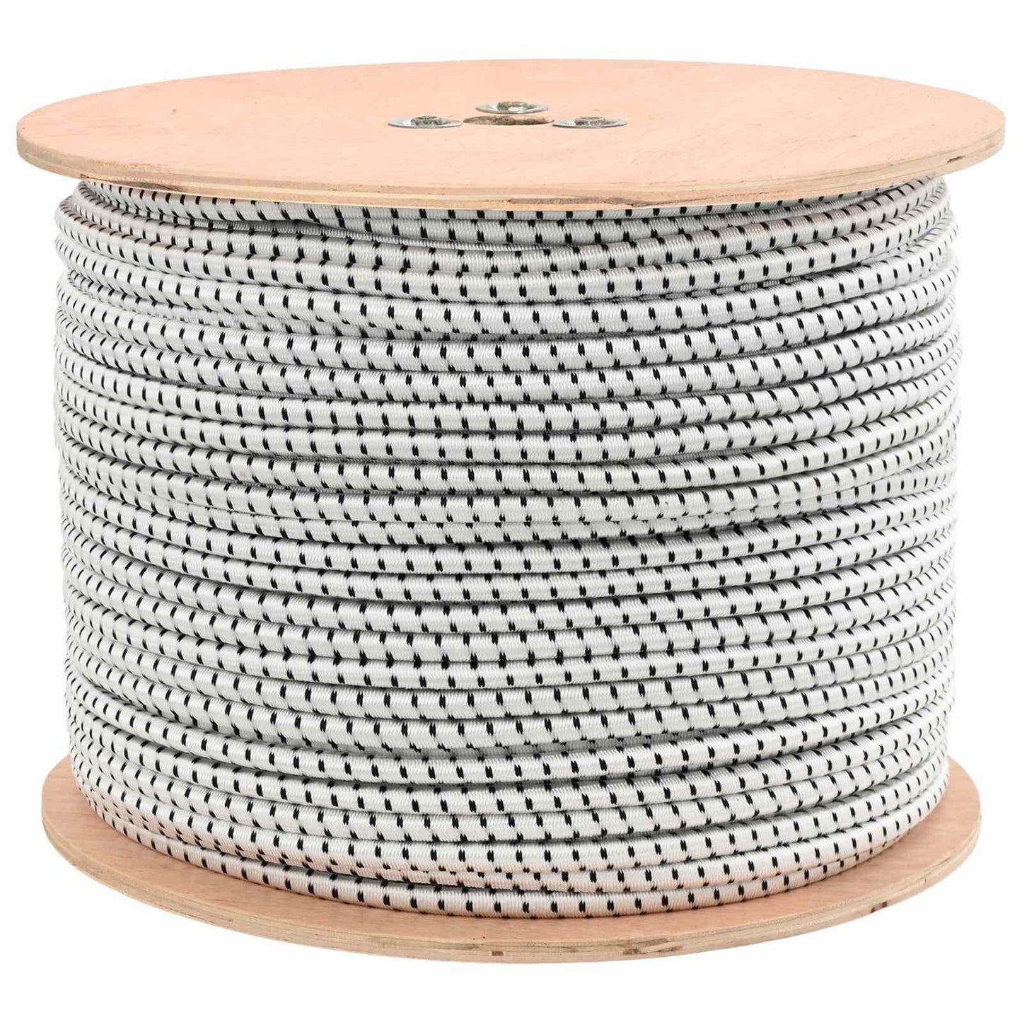 Bungee Cords 8 mm Black and White PP and Rubber