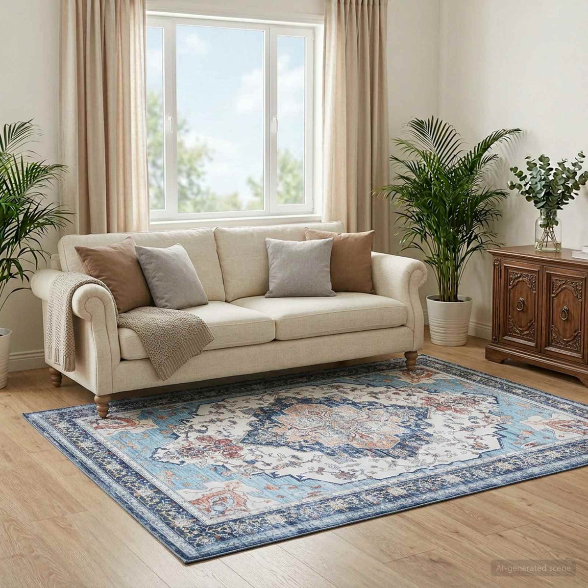 Rug ORIZ Multicolour 240 x 340 cm 100% Polyester