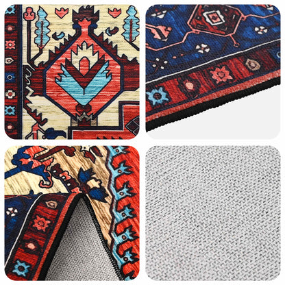 Rug ORIZ Red 200 x 200 cm 100% Polyester