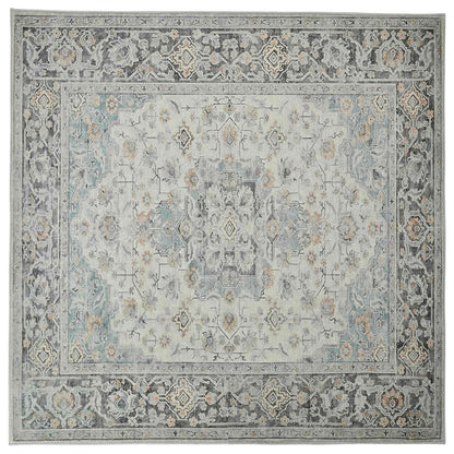 Rug ORIZ Cream 240 x 240 cm 100% Polyester