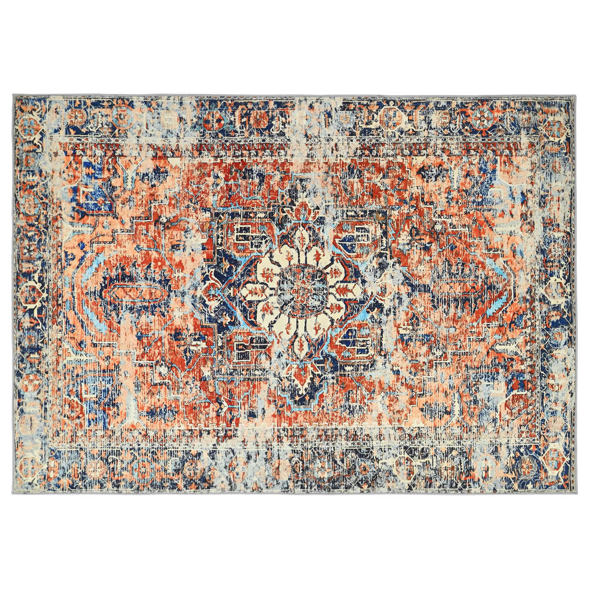 Rug ORIZ Orange 240 x 340 cm 100% Polyester