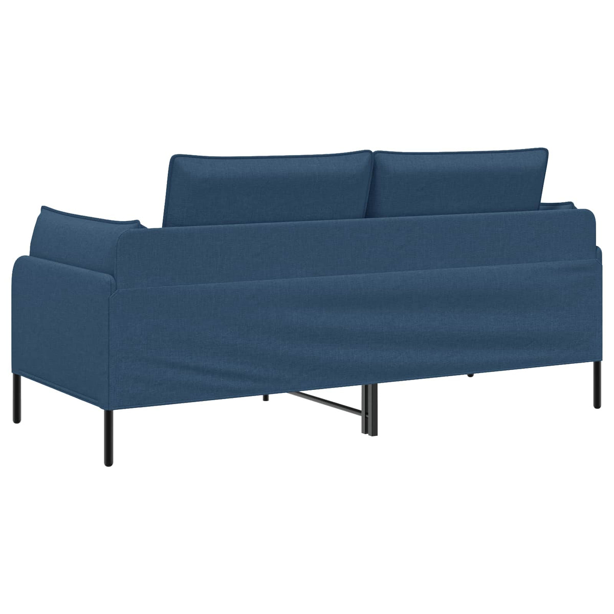 2-Seater Sofa Blue 188 x 81 x 89 cm Fabric