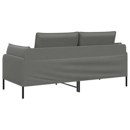 2-Seater Sofa 2-Seater Dark Grey 188 x 81 x 89 cm Velvet