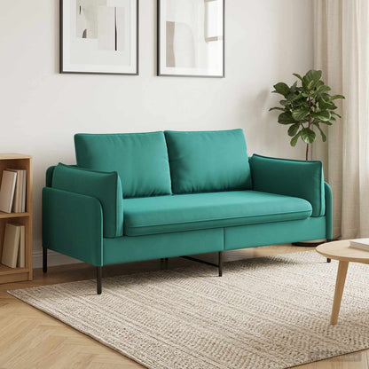 2-Seater Sofa 2-Seater Turquoise 188 x 81 x 89 cm Velvet