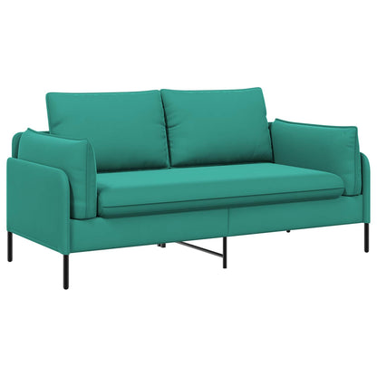 2-Seater Sofa 2-Seater Turquoise 188 x 81 x 89 cm Velvet