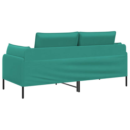 2-Seater Sofa 2-Seater Turquoise 188 x 81 x 89 cm Velvet