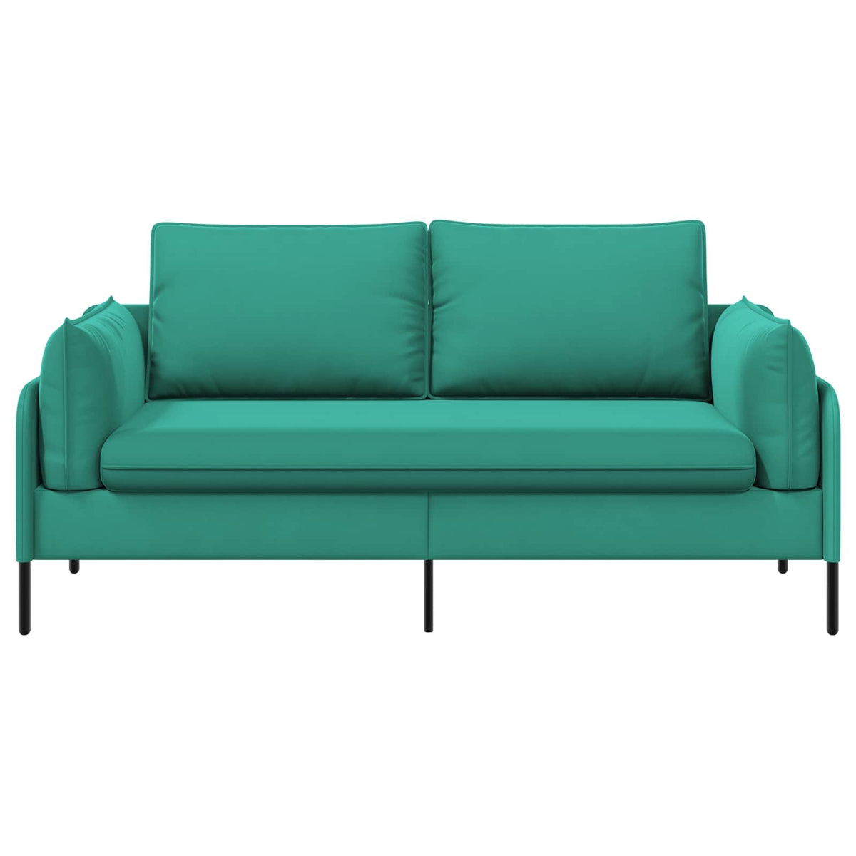 2-Seater Sofa 2-Seater Turquoise 188 x 81 x 89 cm Velvet