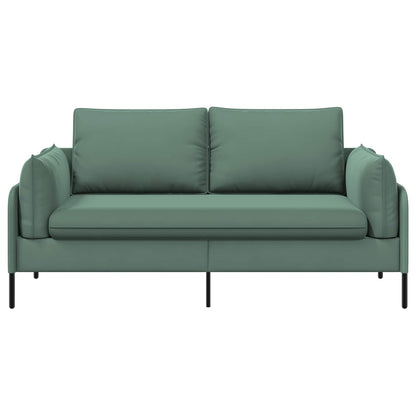 2-Seater Sofa Sea Green 188 x 81 x 89 cm Velvet