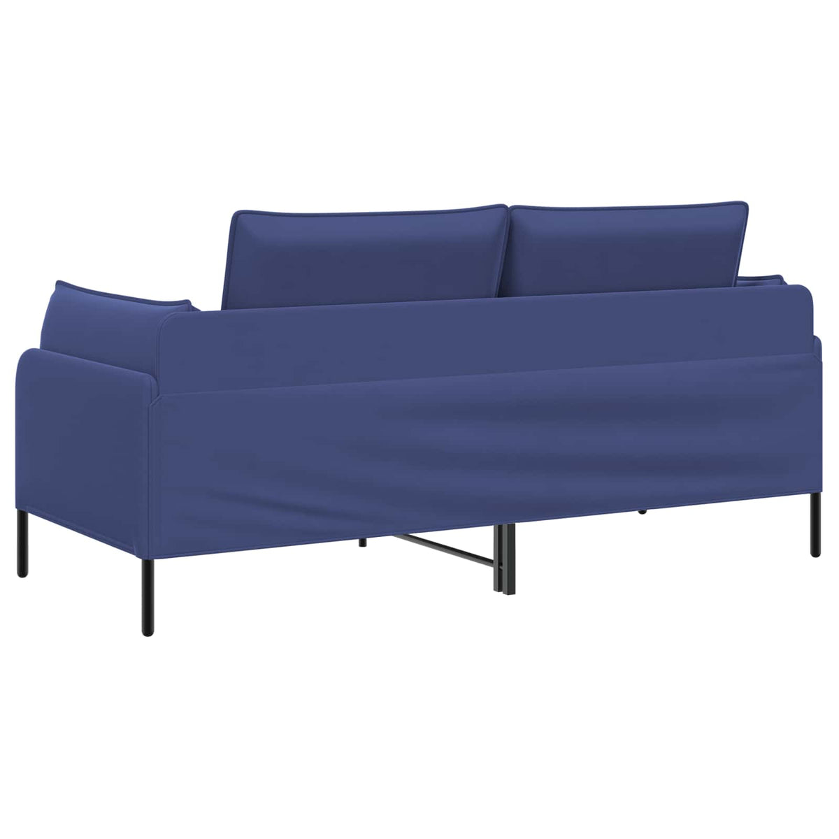 2-Seater Sofa 2-Seater Police Blue 188 x 81 x 89 cm Velvet