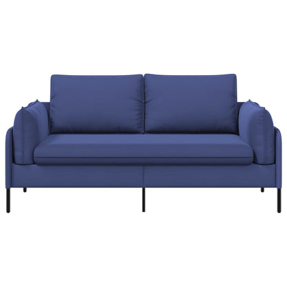 2-Seater Sofa 2-Seater Police Blue 188 x 81 x 89 cm Velvet