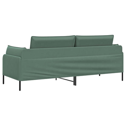 3-Seater Sofa 3-Seater Sea Green 222 x 81 x 89 cm Velvet