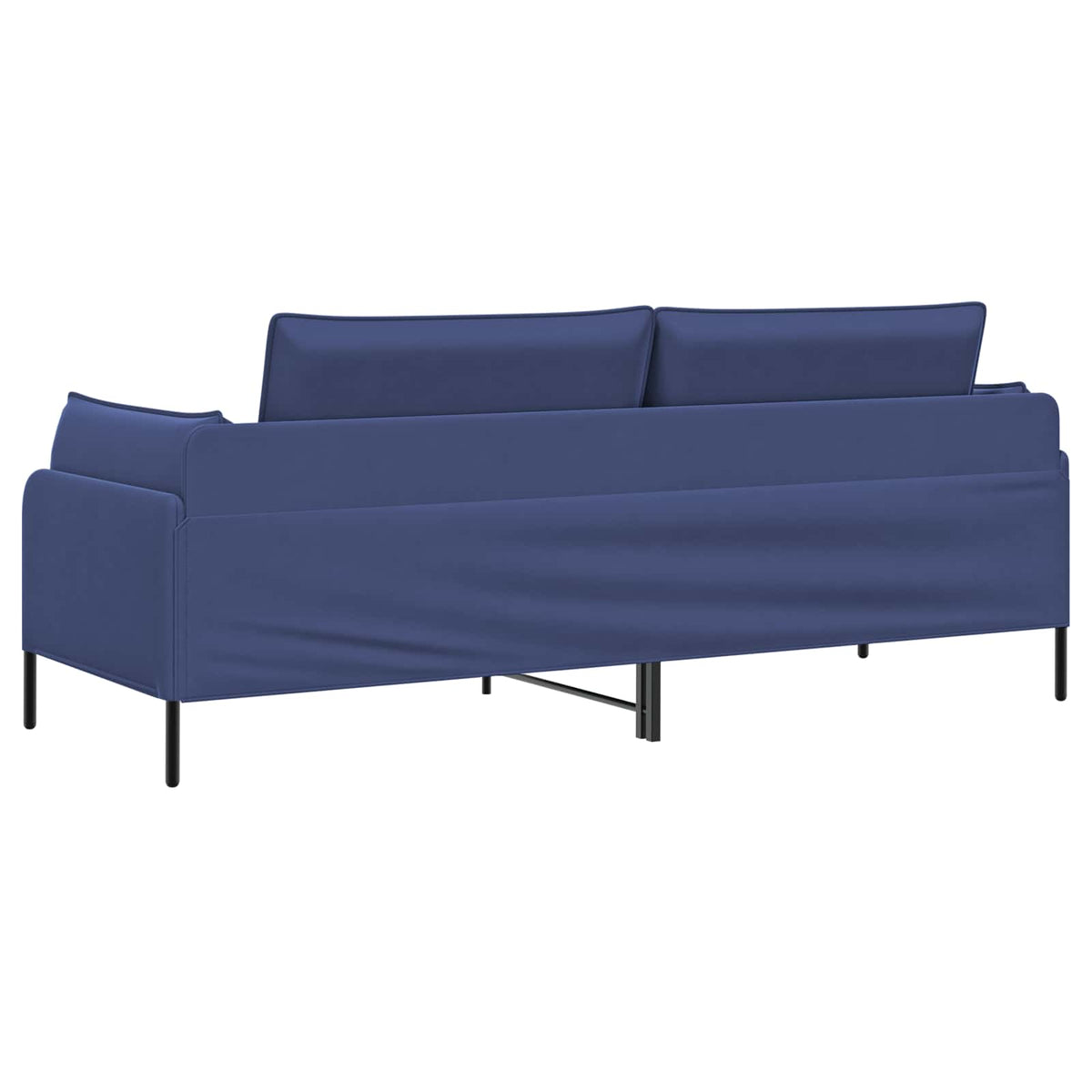 3-Seater Sofa Police Blue 222 x 81 x 89 cm Velvet