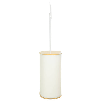 Trade Show Counter Light Brown and White 90 x 48 x 200 cm